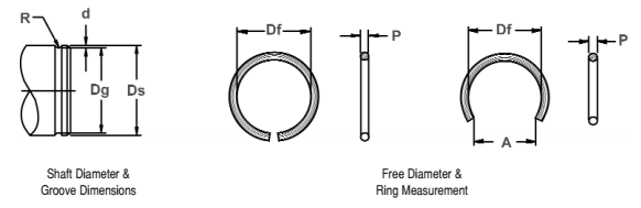retaining rings 