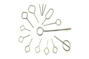 square shaped wire pins